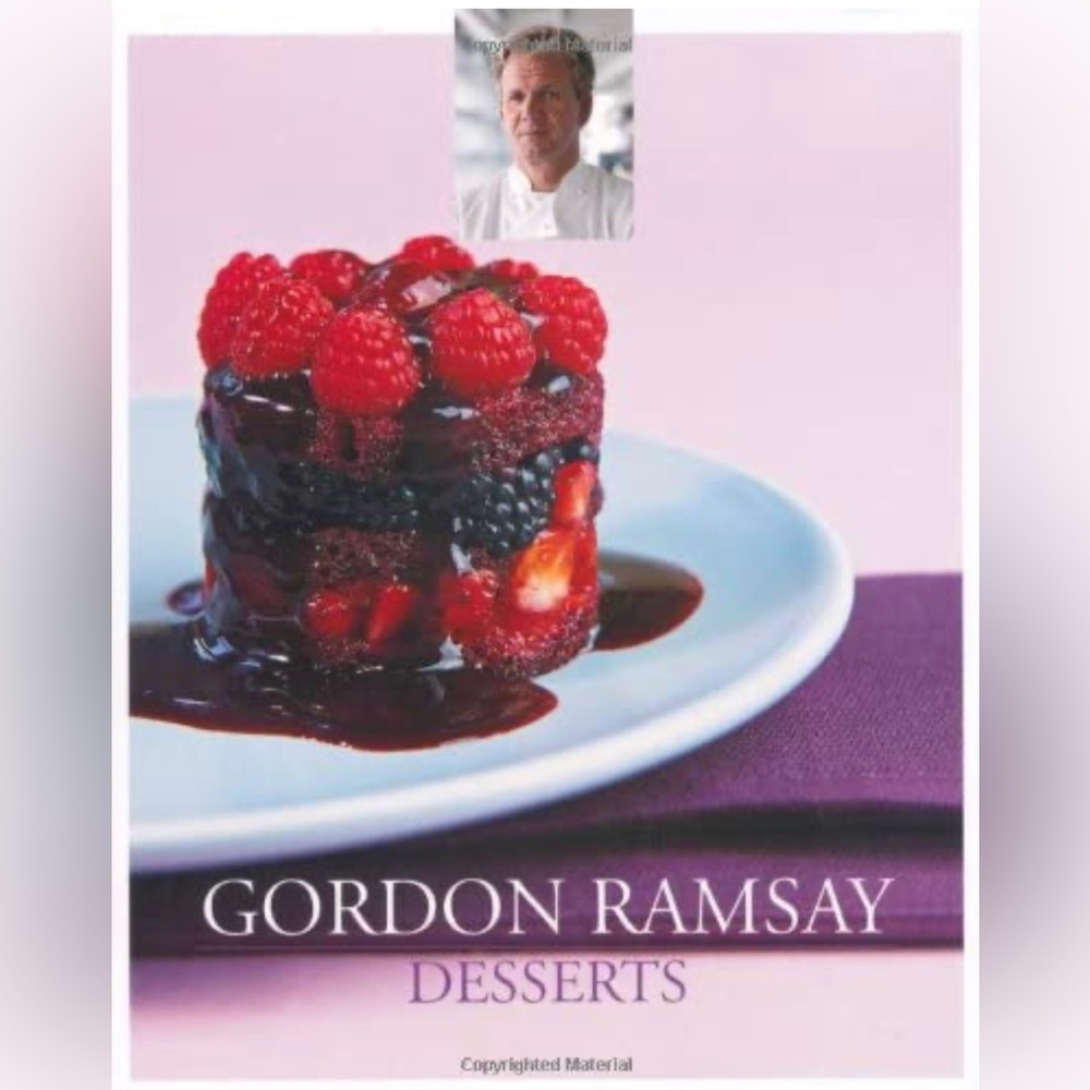 Gordon Ramsay Desserts- cookbook